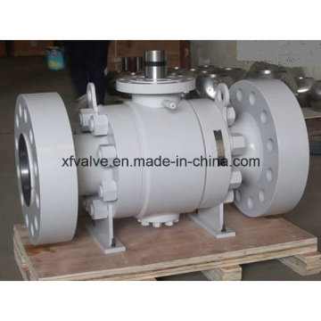 High Pressure Forged Steel A105/F304 Flange End Ball Valve